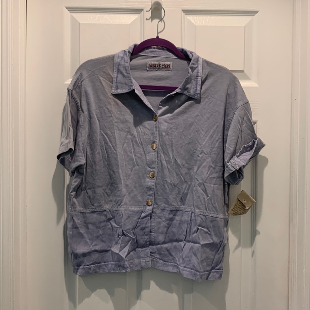 Button Down Top Size L